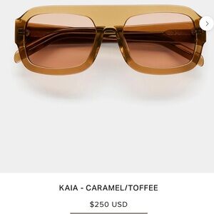 VEHLA Kaia Toffee Sunglasses